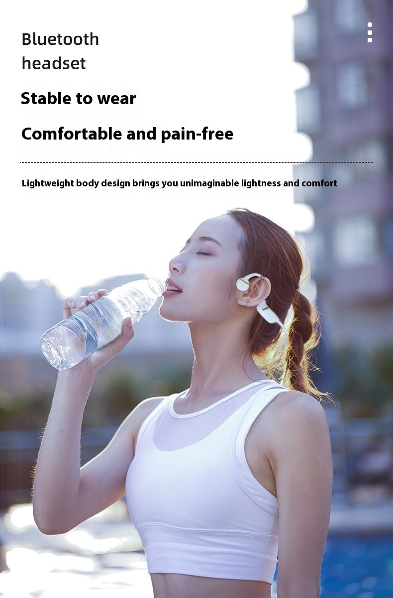 H12 Casque Sans Fil à Conduction Osseuse – Nouvelle Génération, Confort & Qualité Sonore