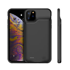 Coque de Protection Antichoc en Silicone avec Batterie Intégrée – Chargeur et Étui 2-en-1
